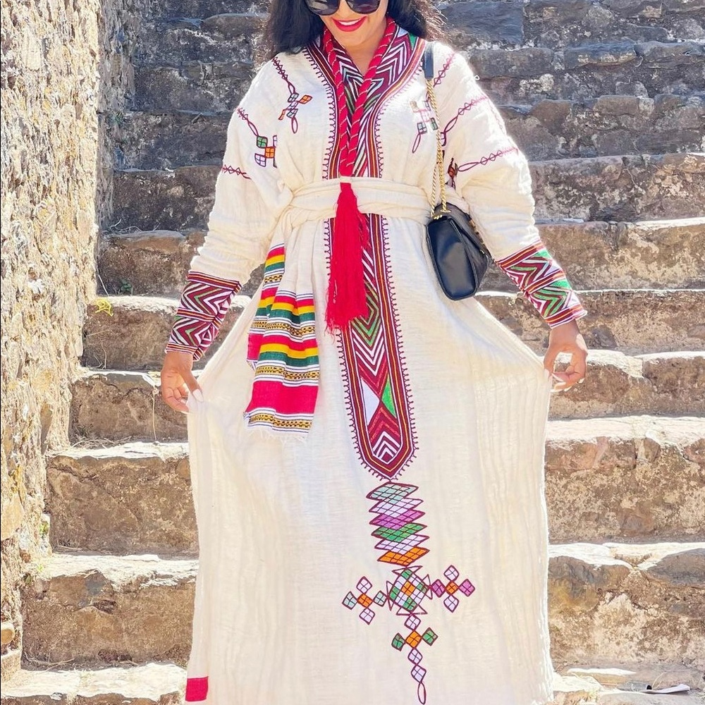 Handmade Ethiopian traditional dress